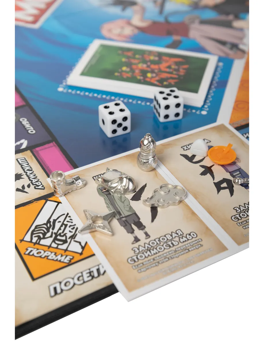 Настольная игра Монополия Наруто