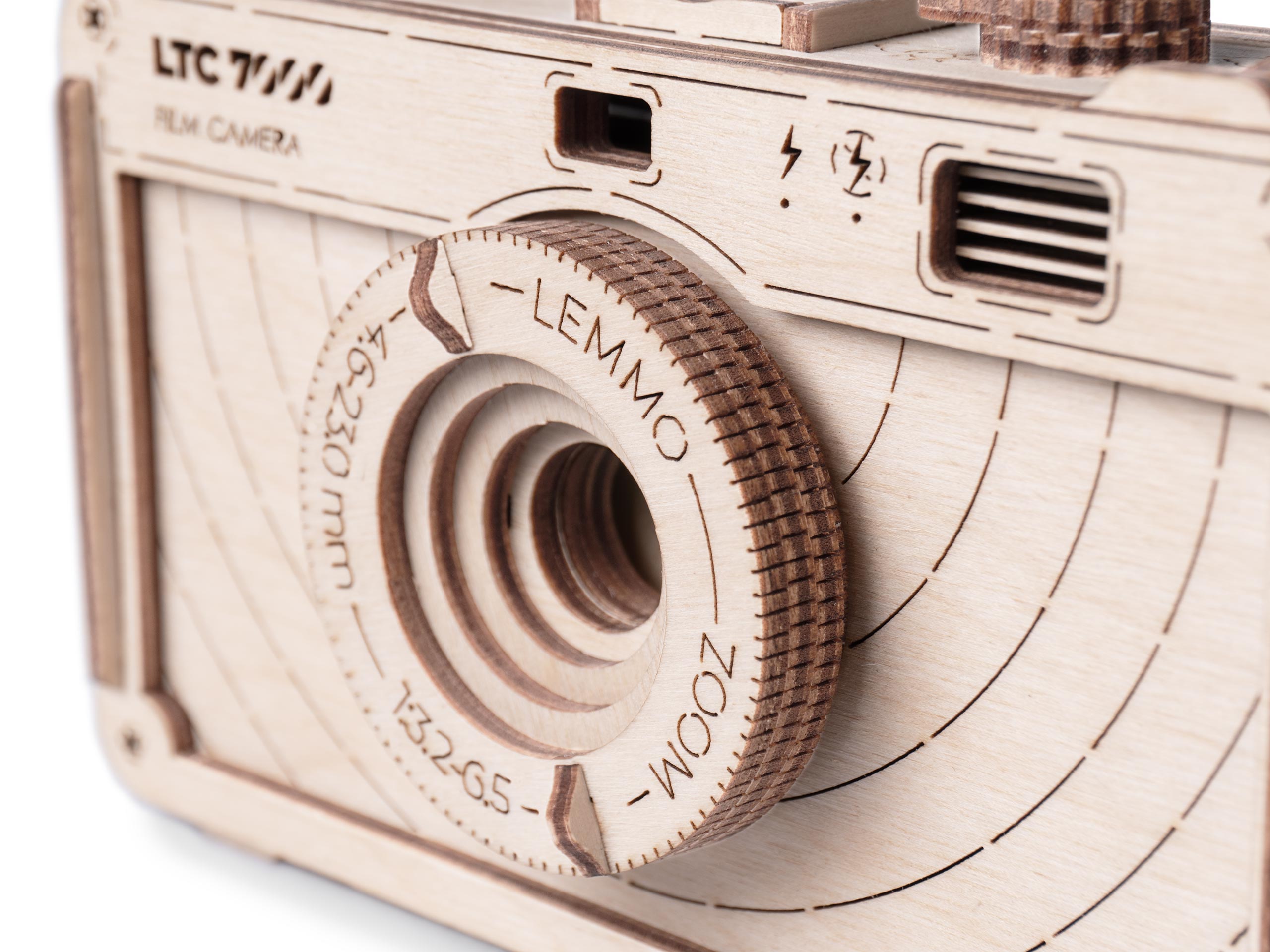Деревянный конструктор Lemmo Фотоаппарат LTC 700