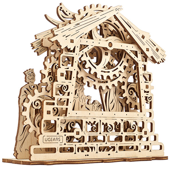 3D-пазл UGears Рождественский Вертеп