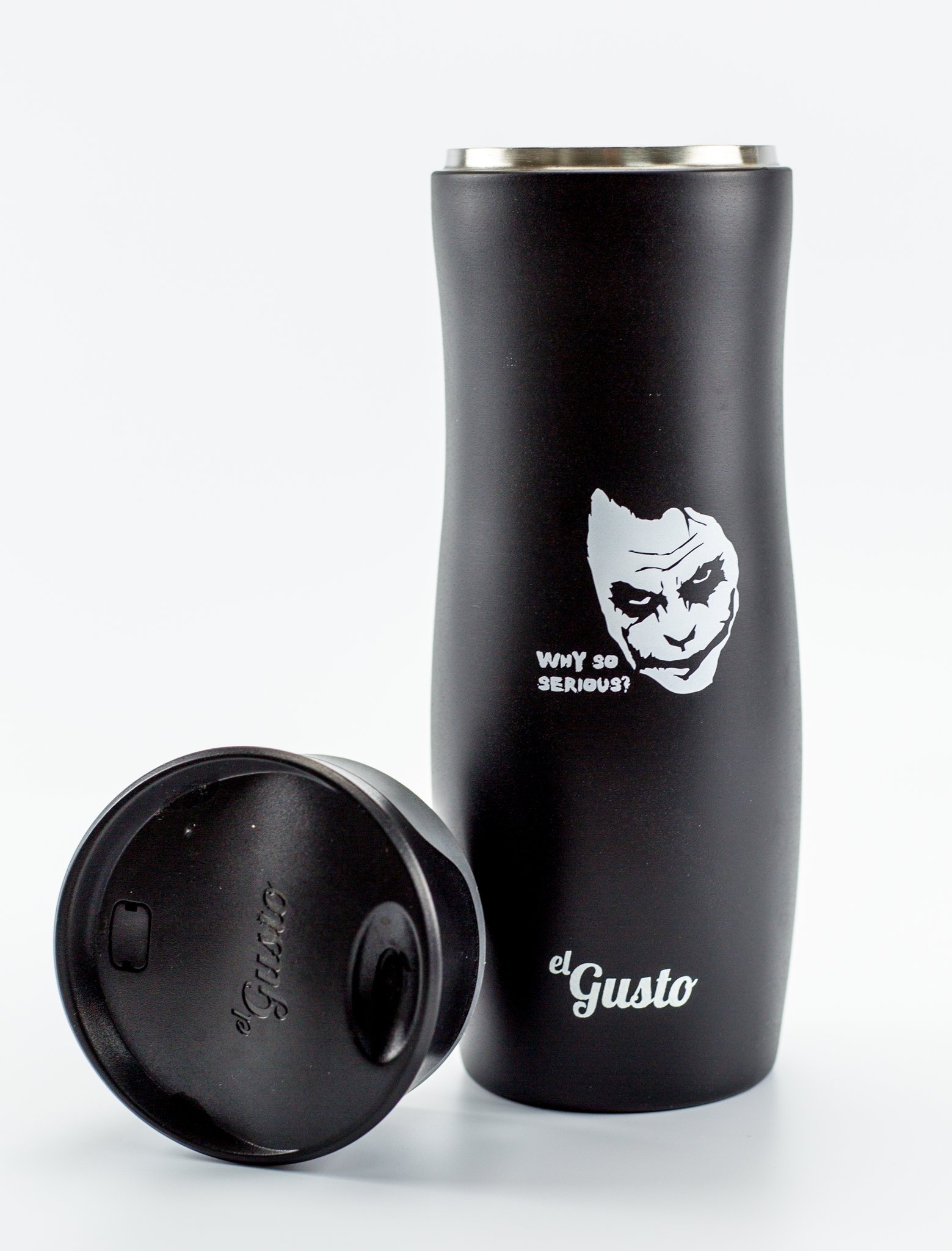 Термокружка Stark JOKER черная