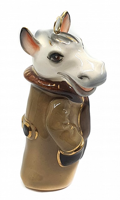 Елочная игрушка Конь в пальто