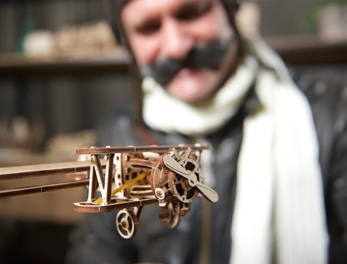 3D-пазл UGears Авиатор