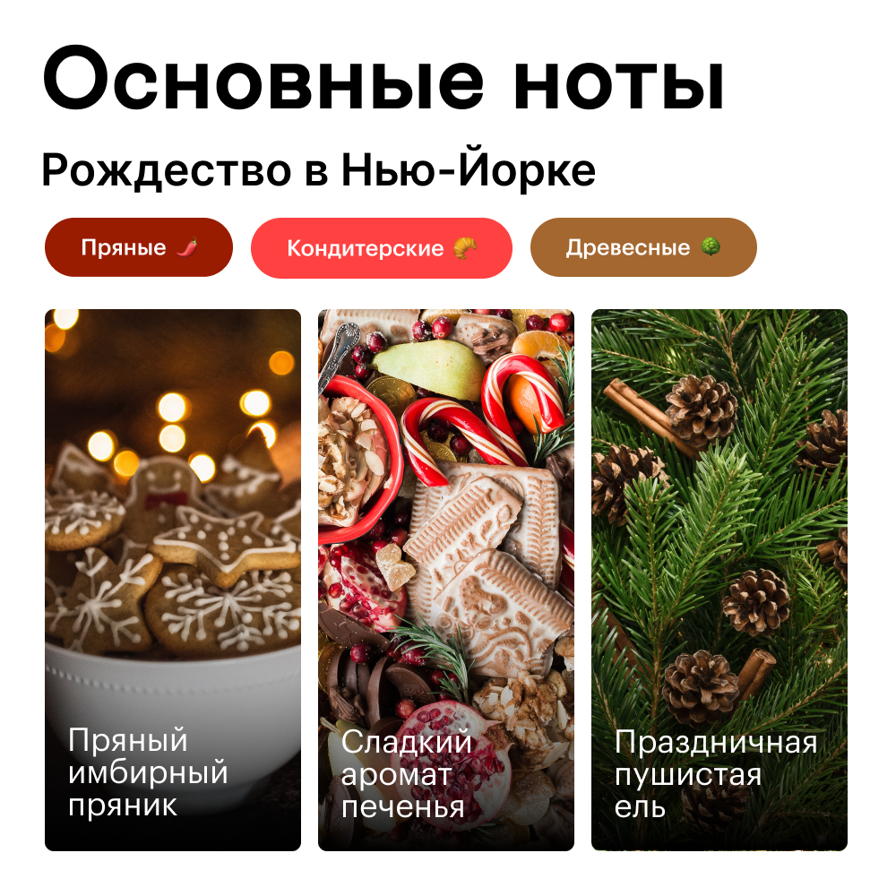 Духи роллербол Рождество в Нью-Йорке 10 мл.