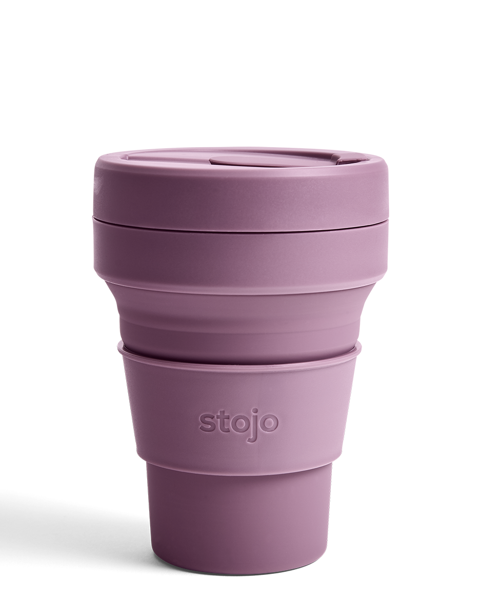 Кружка складная Stojo S1-PLM, 355 мл.