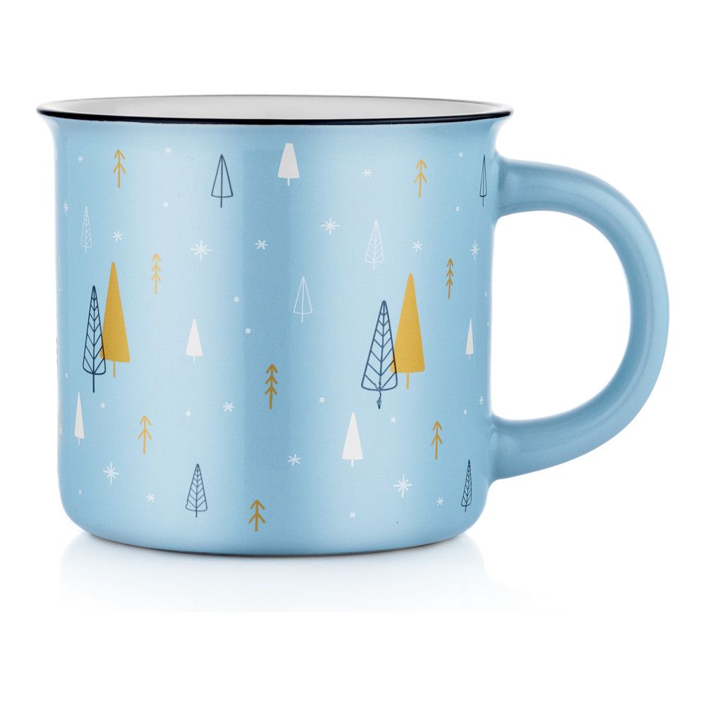 Кружка подарочная Forest (голубая), 370мл