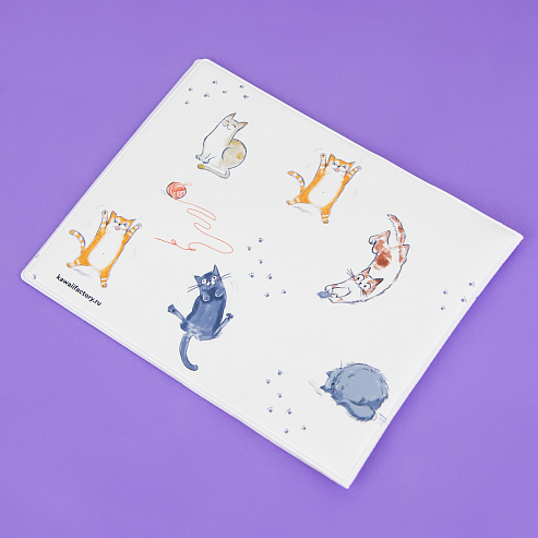 Обложка на зачетку Усы, лапы и хвост