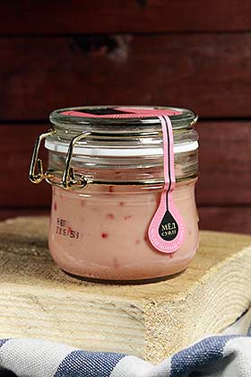 Мед-суфле Малиновый сорбет, 250 гр.