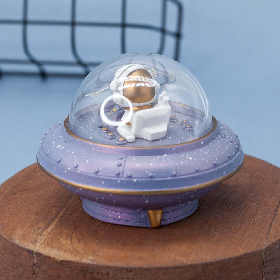 Ночник Flying saucer (purple)