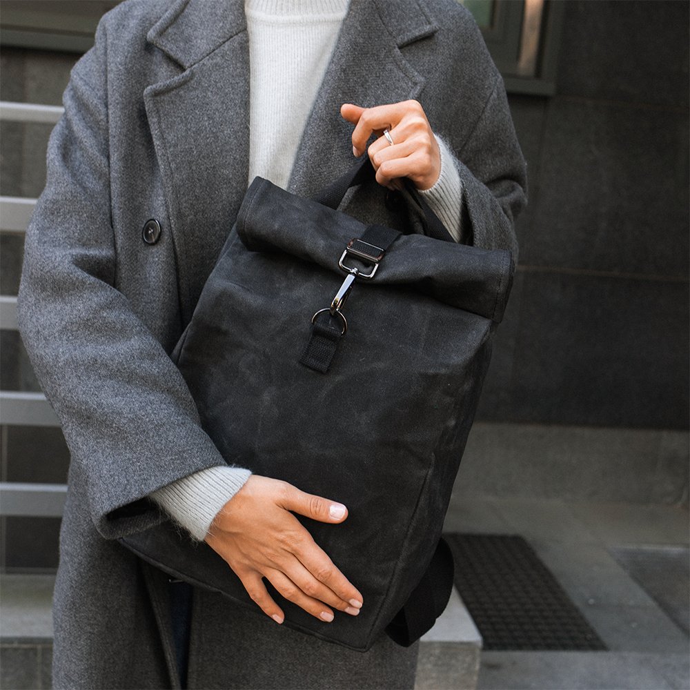 Рюкзак роллтоп Friend Function Mini (черный)