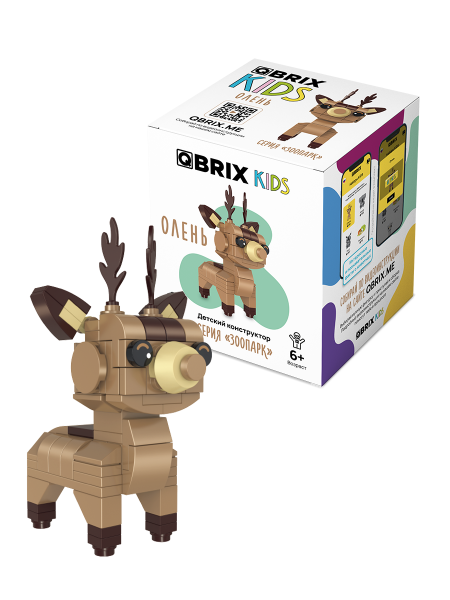 Конструктор Qbrix Kids Олень