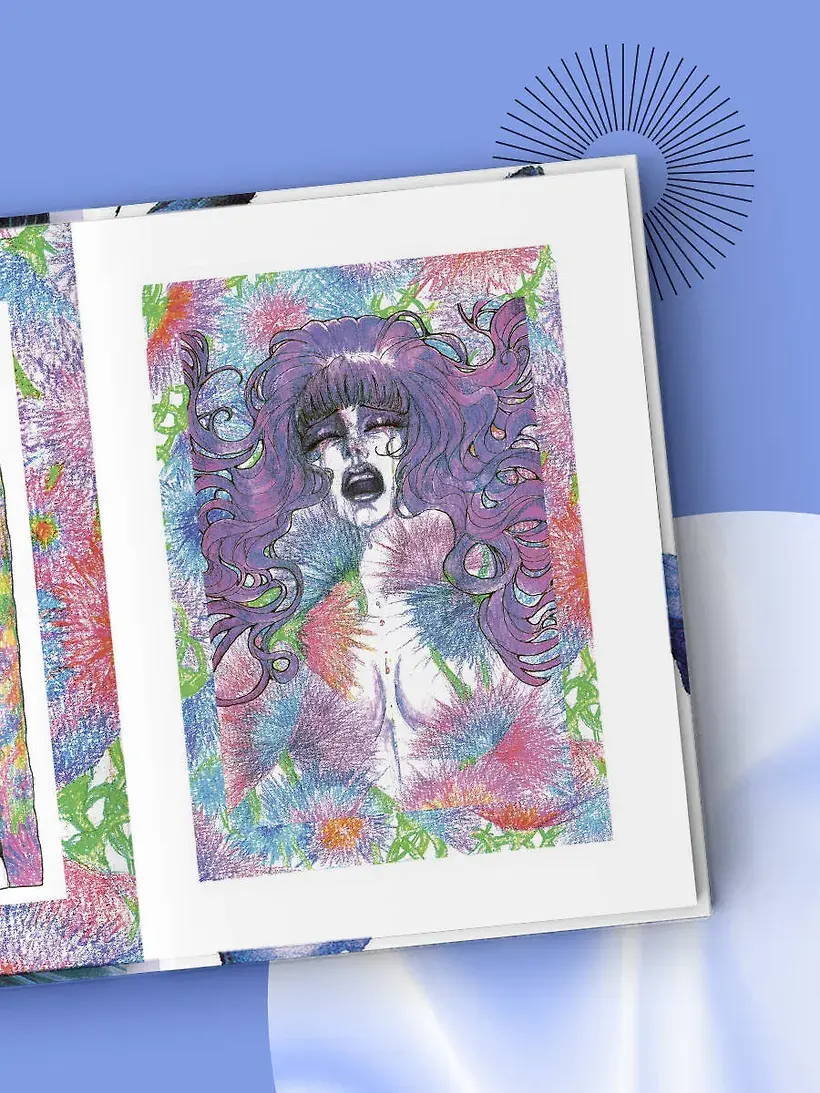 Артбук. Sad69kun. Слезы темного сада