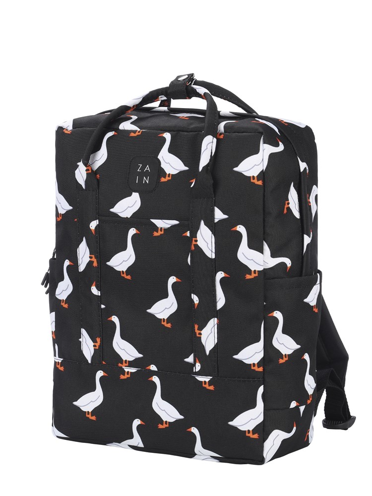 Рюкзак 544 (Гуси, чёрный фон 2)