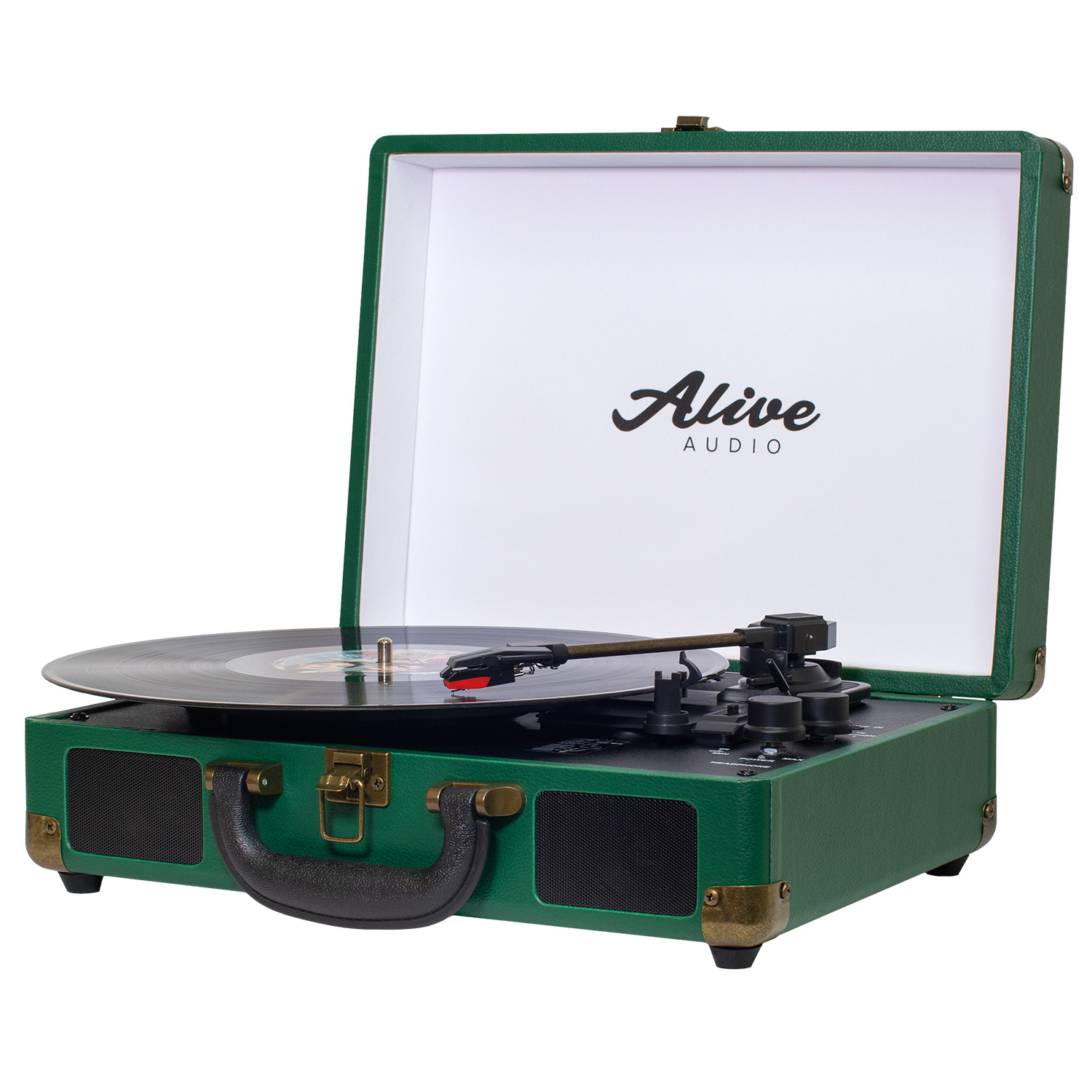 Виниловый проигрыватель Alive Audio Glam Pine c Bluetooth