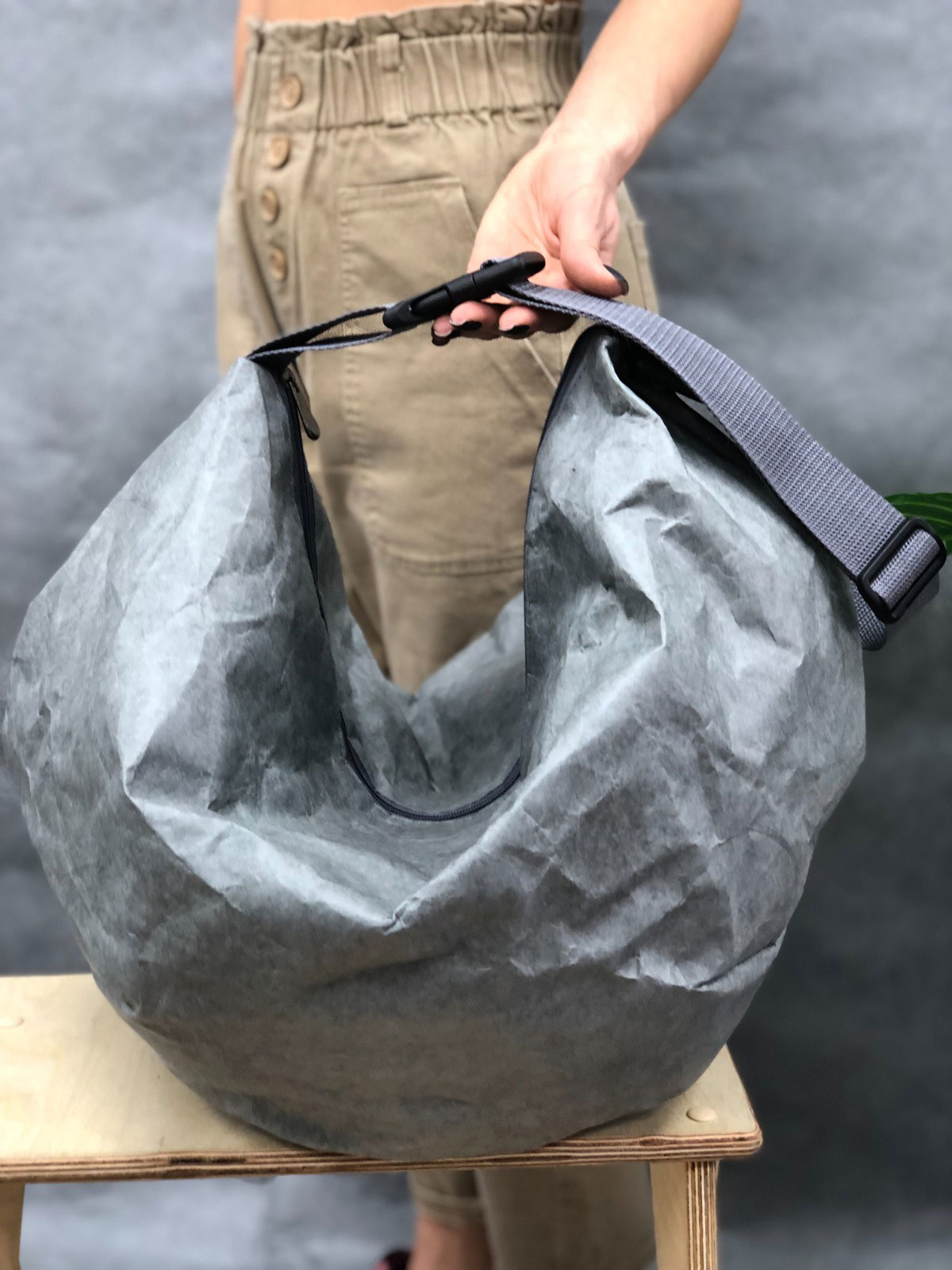 Сумка на плечо Шанти (серый)