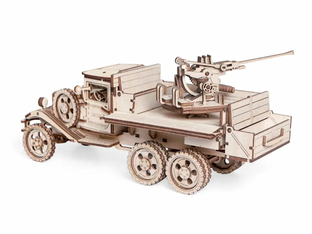 Сборная модель из дерева Lemmo Грузовик ЗПК-1