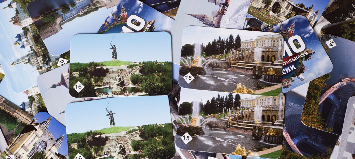 Настольная игра Мемо: Достопримечательности России 