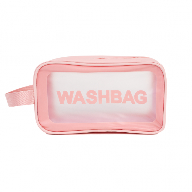 Косметичка Washbag розовая