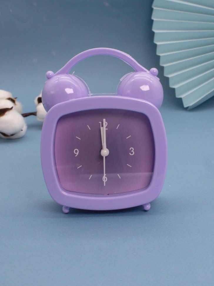 Часы-будильник Jelly (purple)