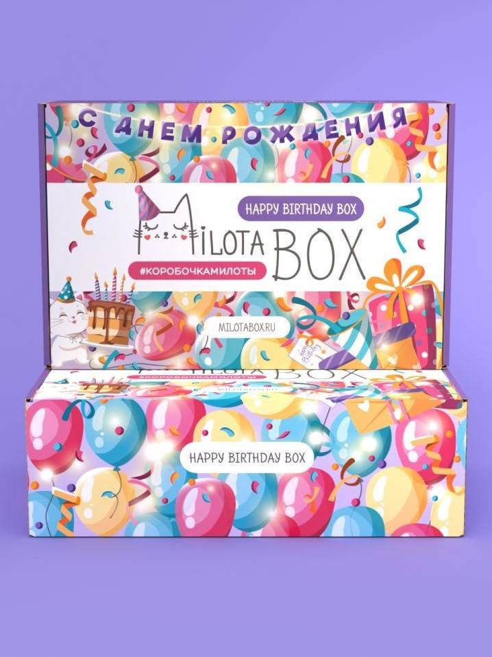 Подарочный бокс MilotaBox Happy Birthday Box