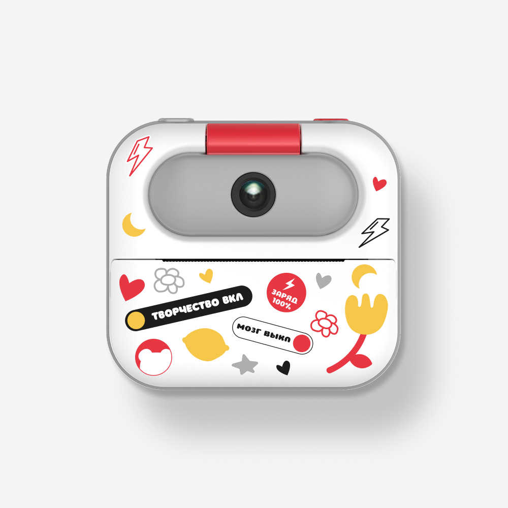 Фотоаппарат моментальной печати с Bluetooth LUMICAM DK05 Printy white