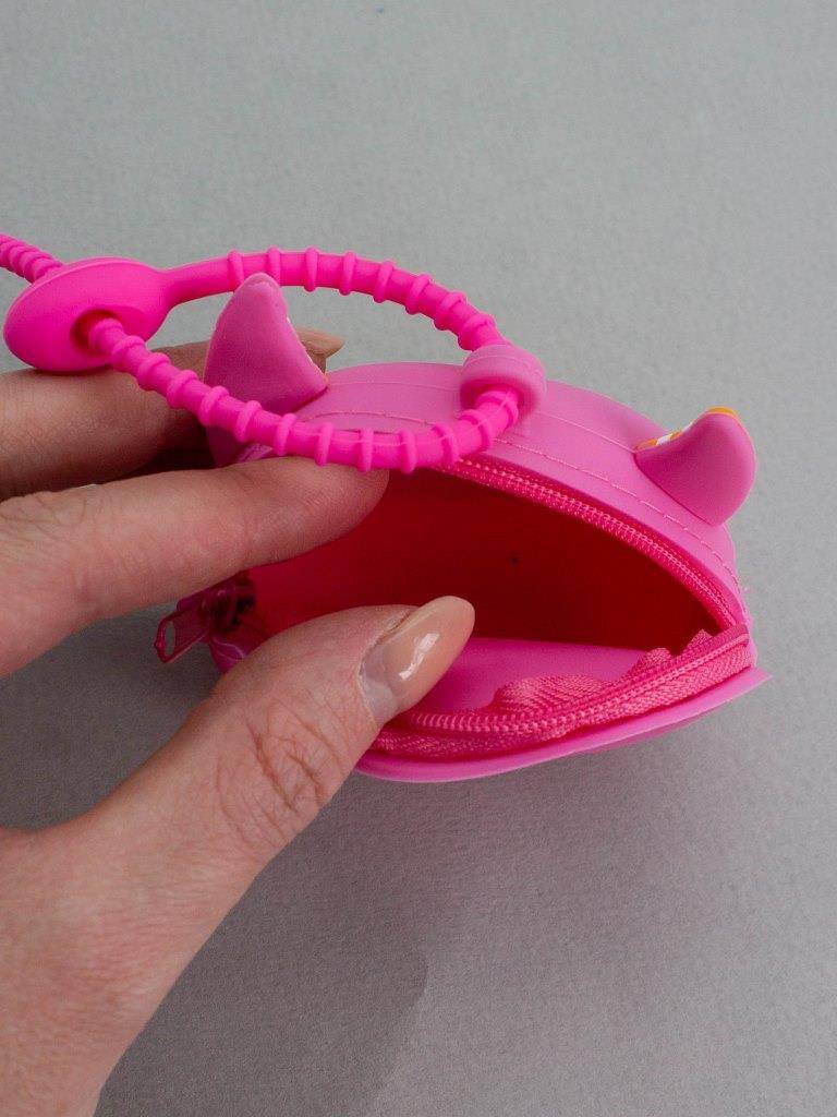 Брелок-кошелёк Funny monster (pink)