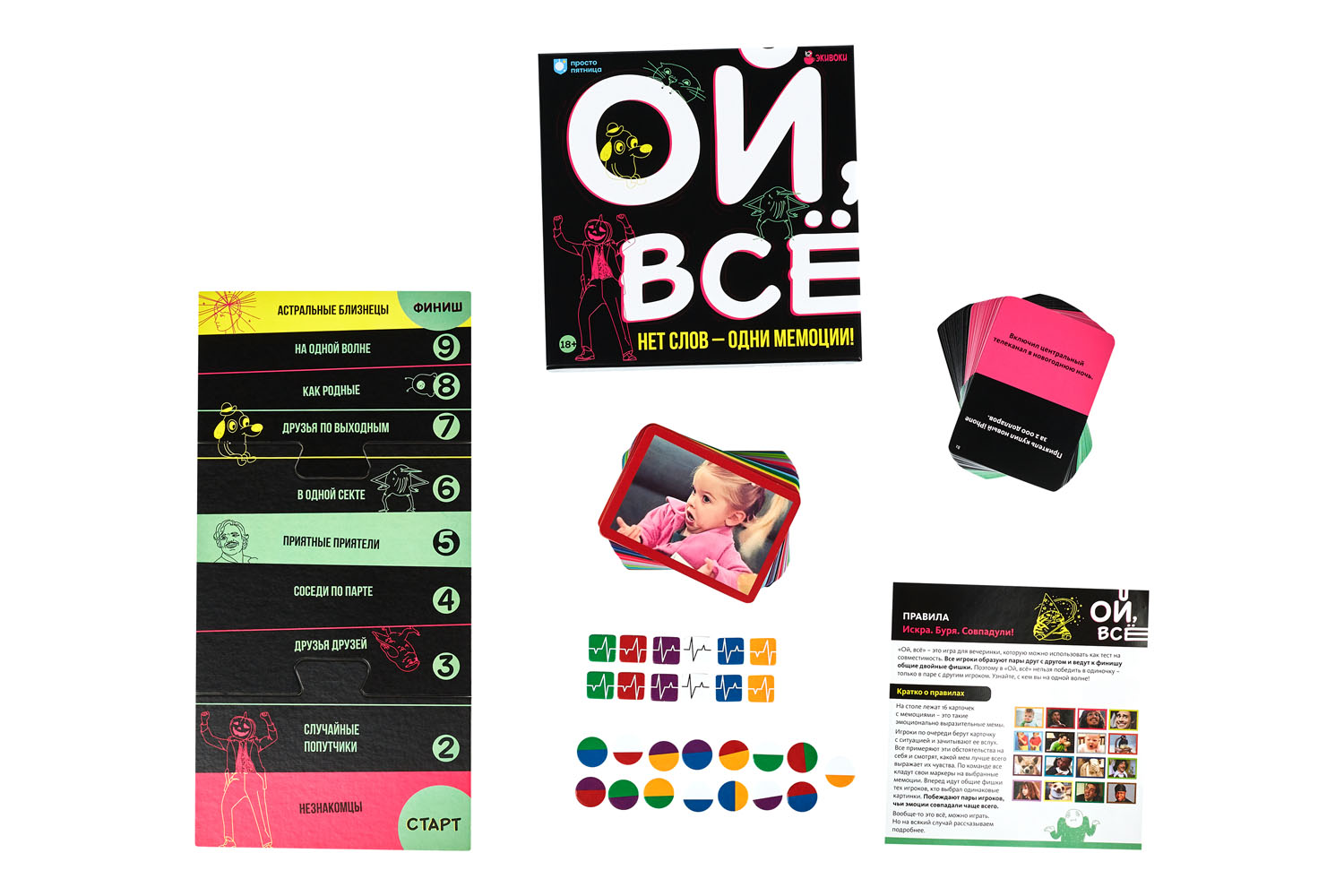 Настольная игра Ой, все