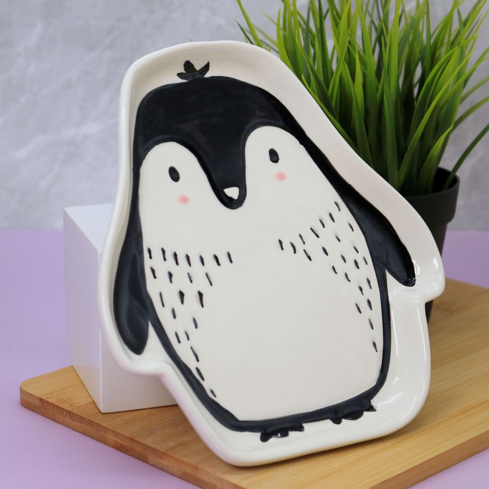 Тарелка керамическая Peinguin plate