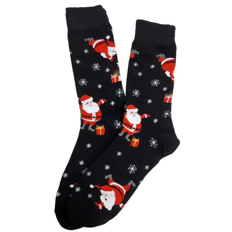 Носки Традиции доставки подарков (черный), 38-44 (02760)