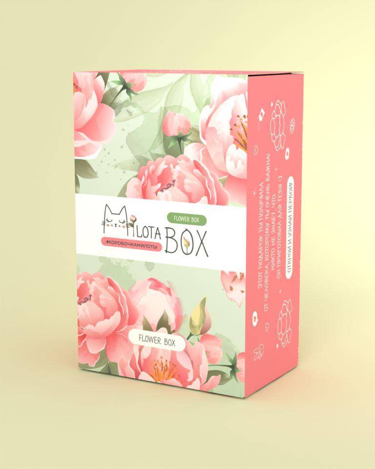 Подарочный бокс MilotaBox mini Flower Box