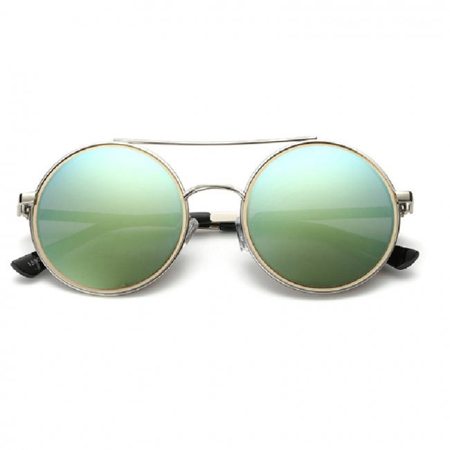 Очки с круглыми стеклами (сине-зеленые)