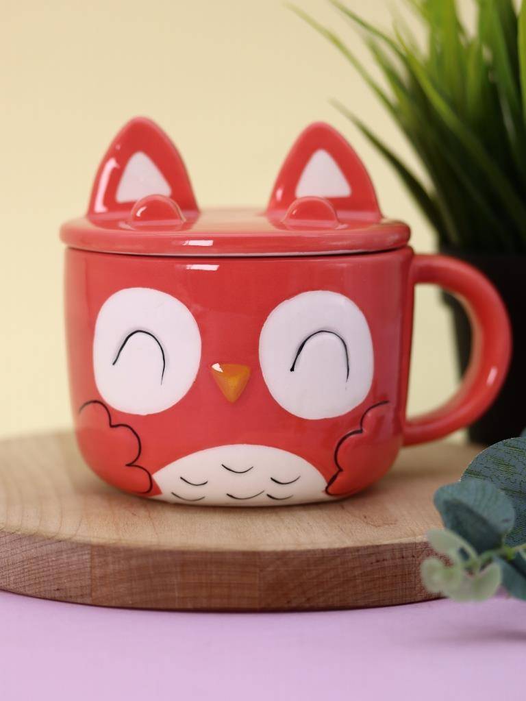 Кружка керамическая Cute owl, 359 мл