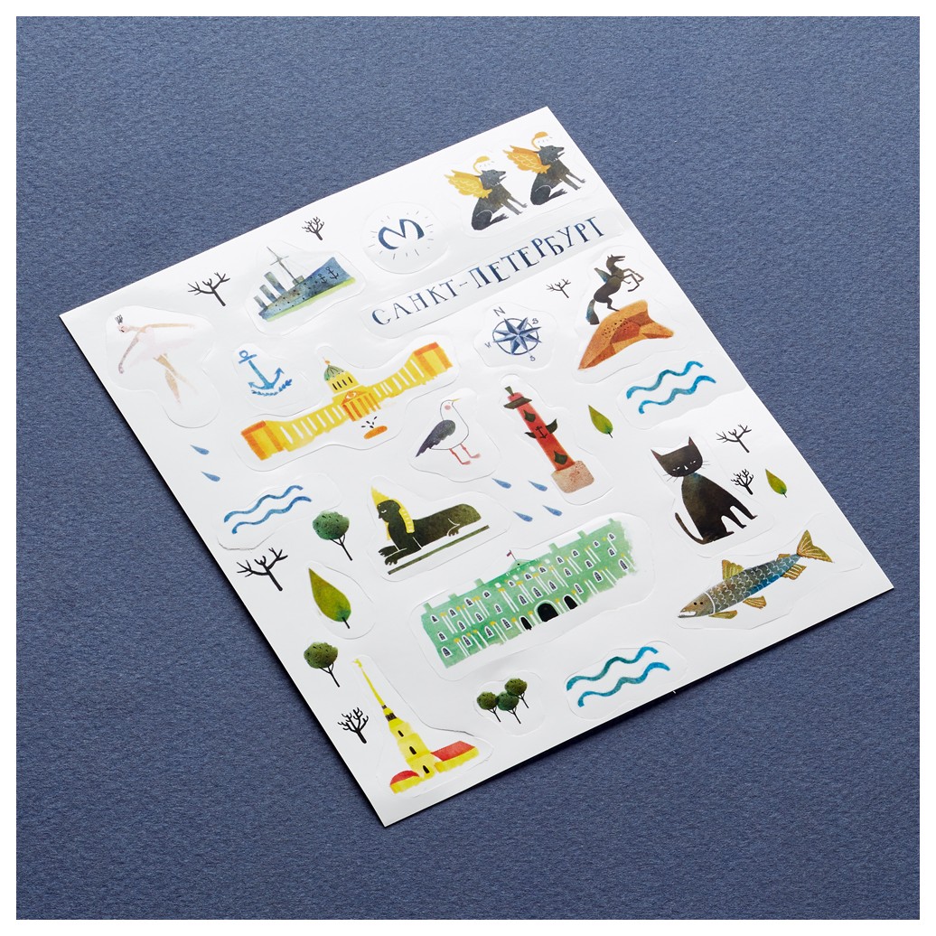 Стикер Петербург