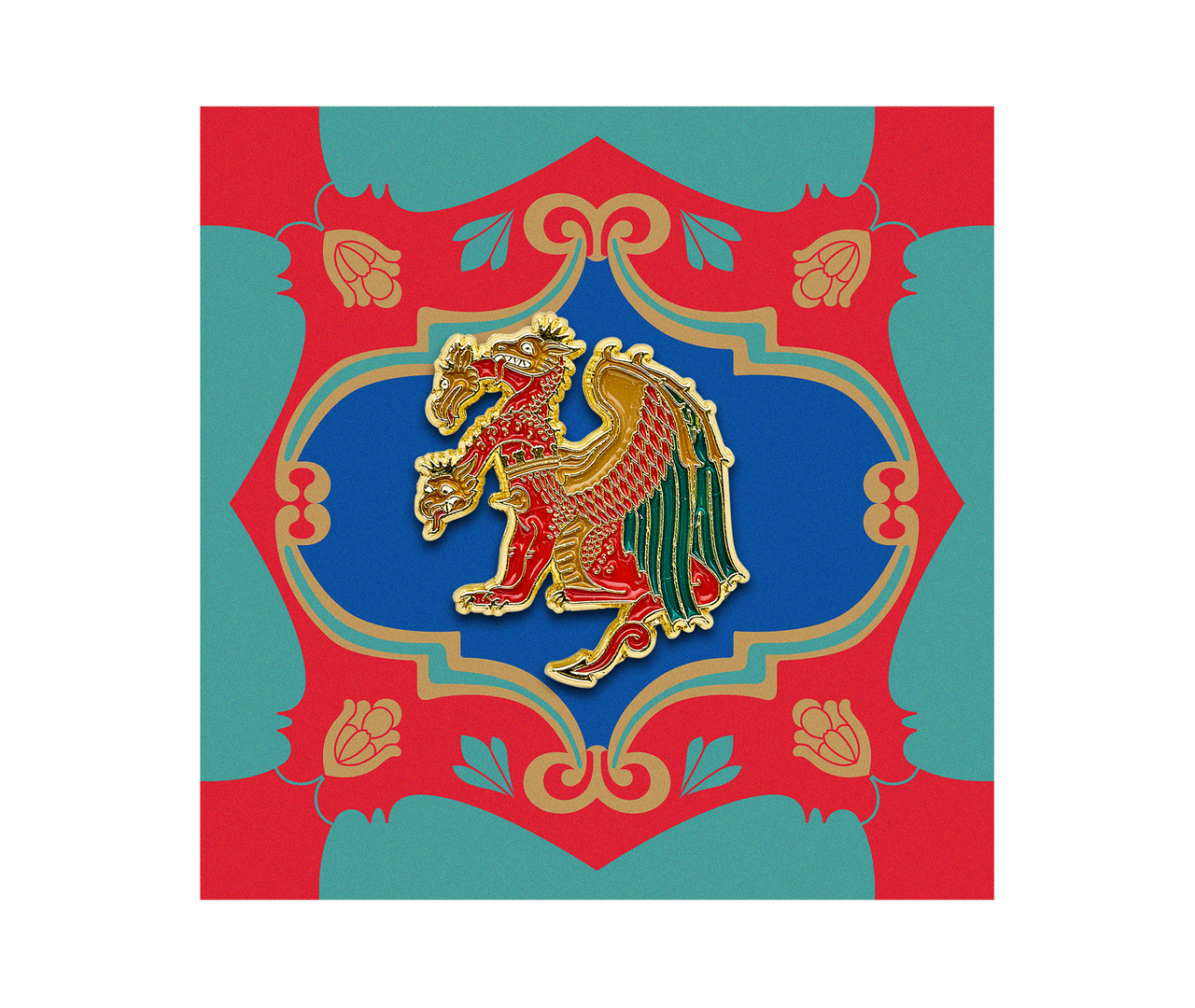 Значок PinPinPin Змей Горыныч