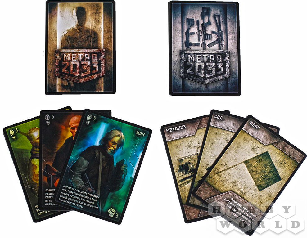 Настольная игра МЕТРО 2033 - 3-е издание