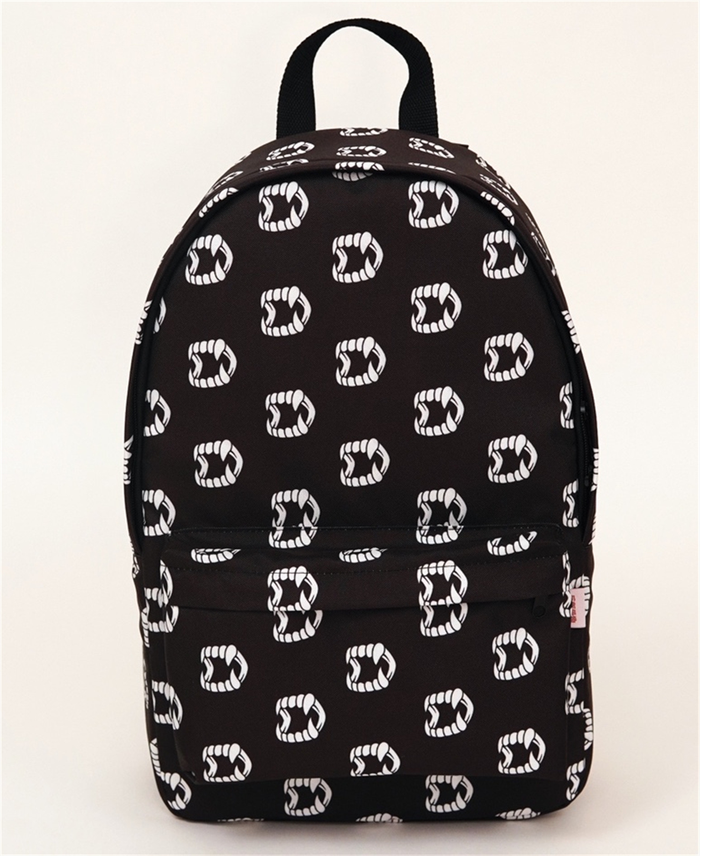 Рюкзак Oldy принт (черный, челюсти)