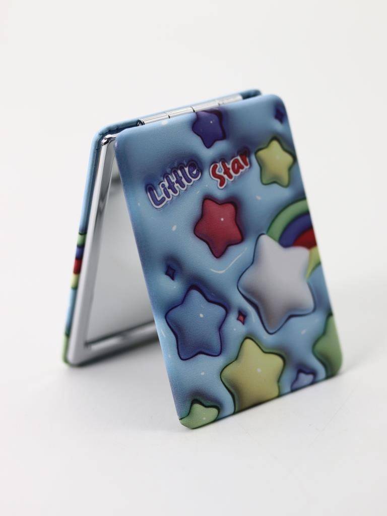 Зеркало Cartoon rainbow (blue)