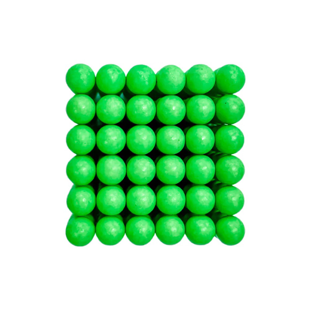 Магнитный куб Magnetic Cube светящийся в темноте, 216 шариков, 5 мм