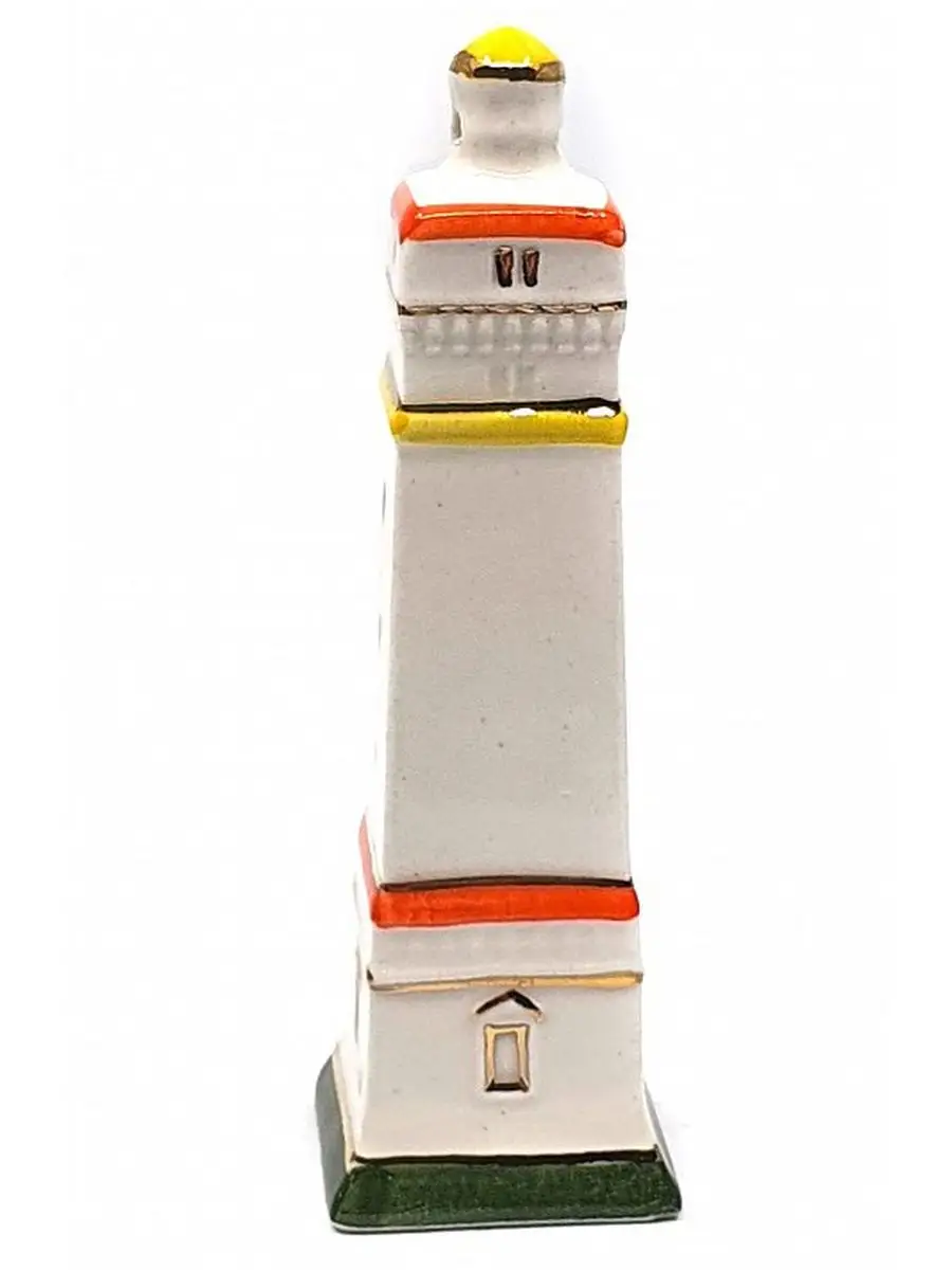 Елочная игрушка Маяк квадратный