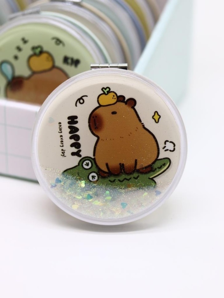 Зеркало шейкер Capybara (бежевое)