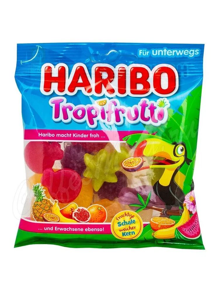 Мармелад Харибо Тропические фрукты, 100 гр