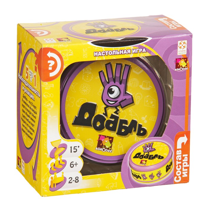 Настольная игра Доббль. Эко