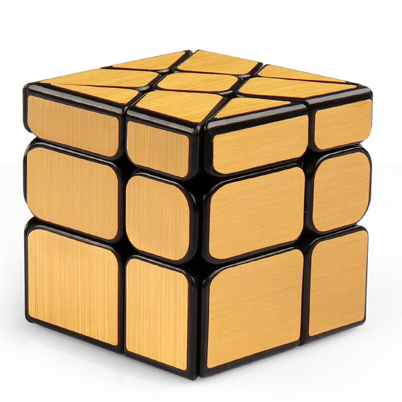 Кубик Колесо Золото Зеркальный