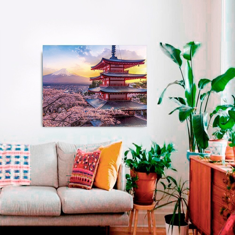 Алмазная мозаика Фудзияма 40х50 см