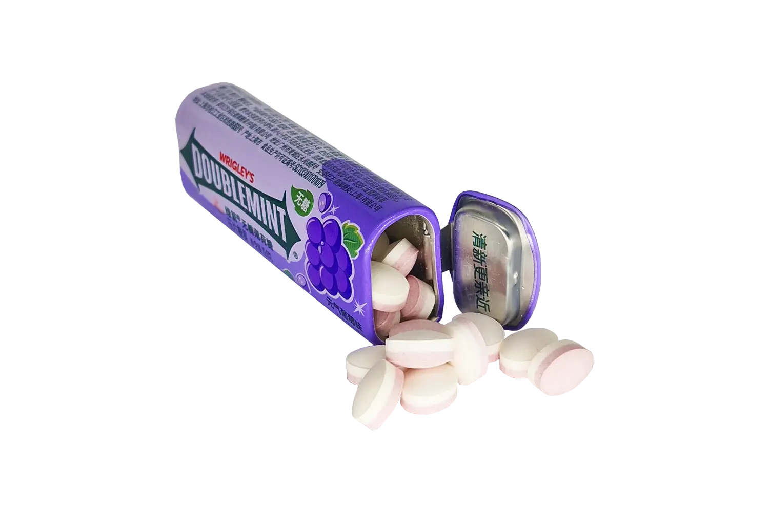 Пастилки DoubleMint Grape Mints