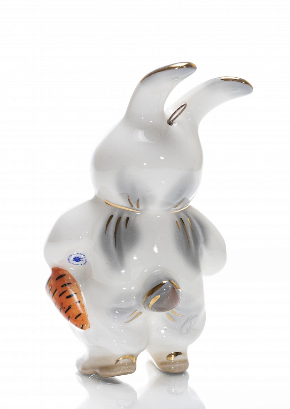 Елочная игрушка Малыш-Зайчик