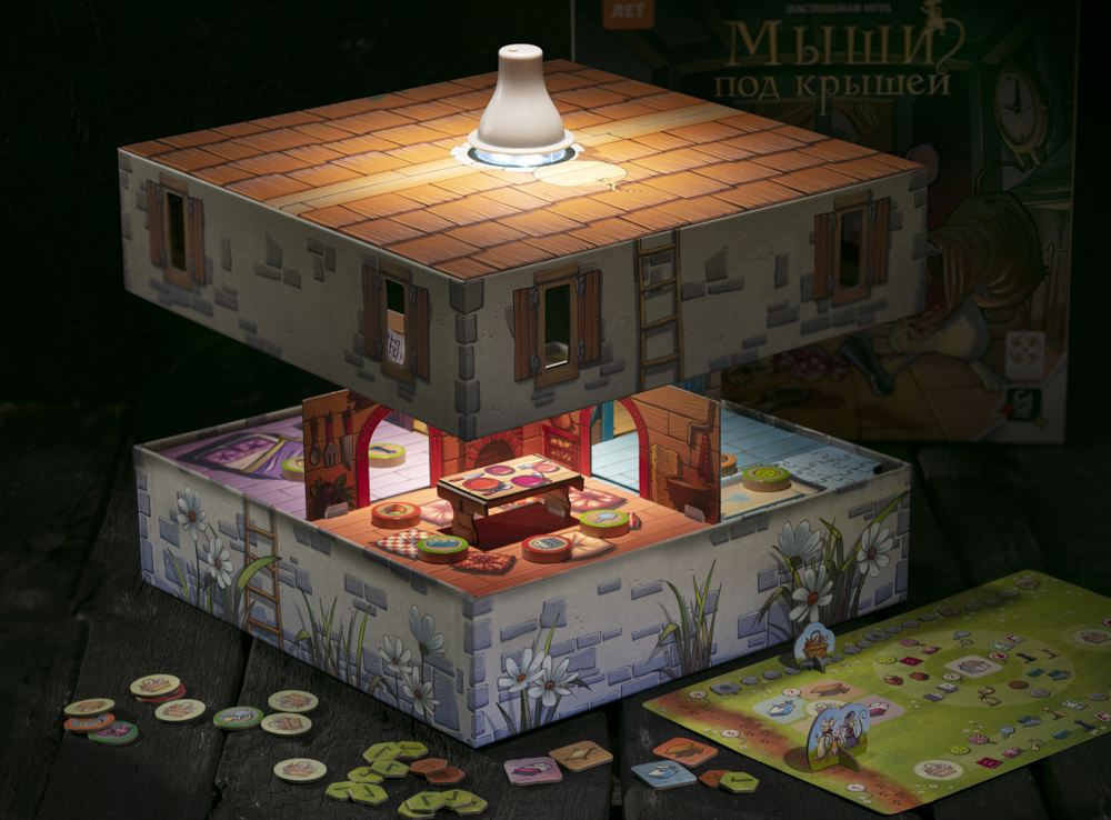 Настольная игра Мыши под крышей