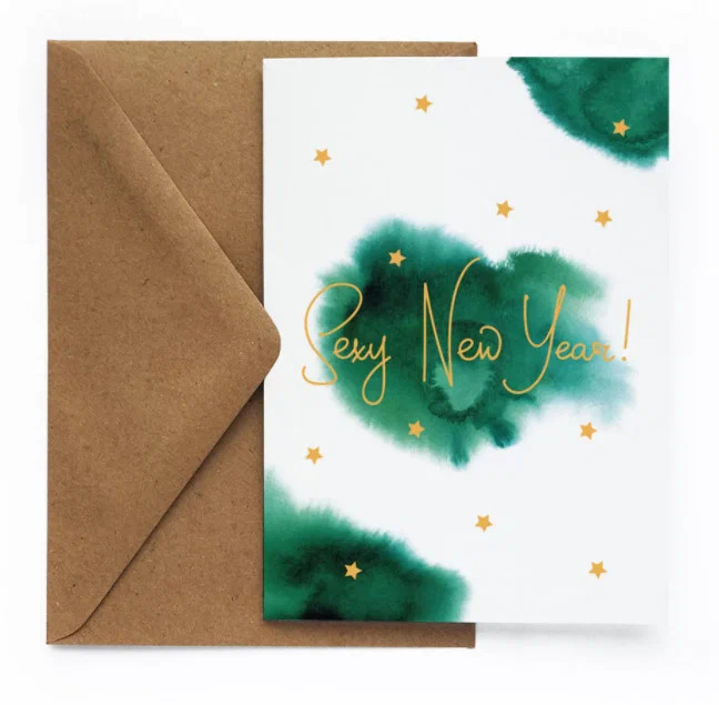 Открытка НГ. ХХХ