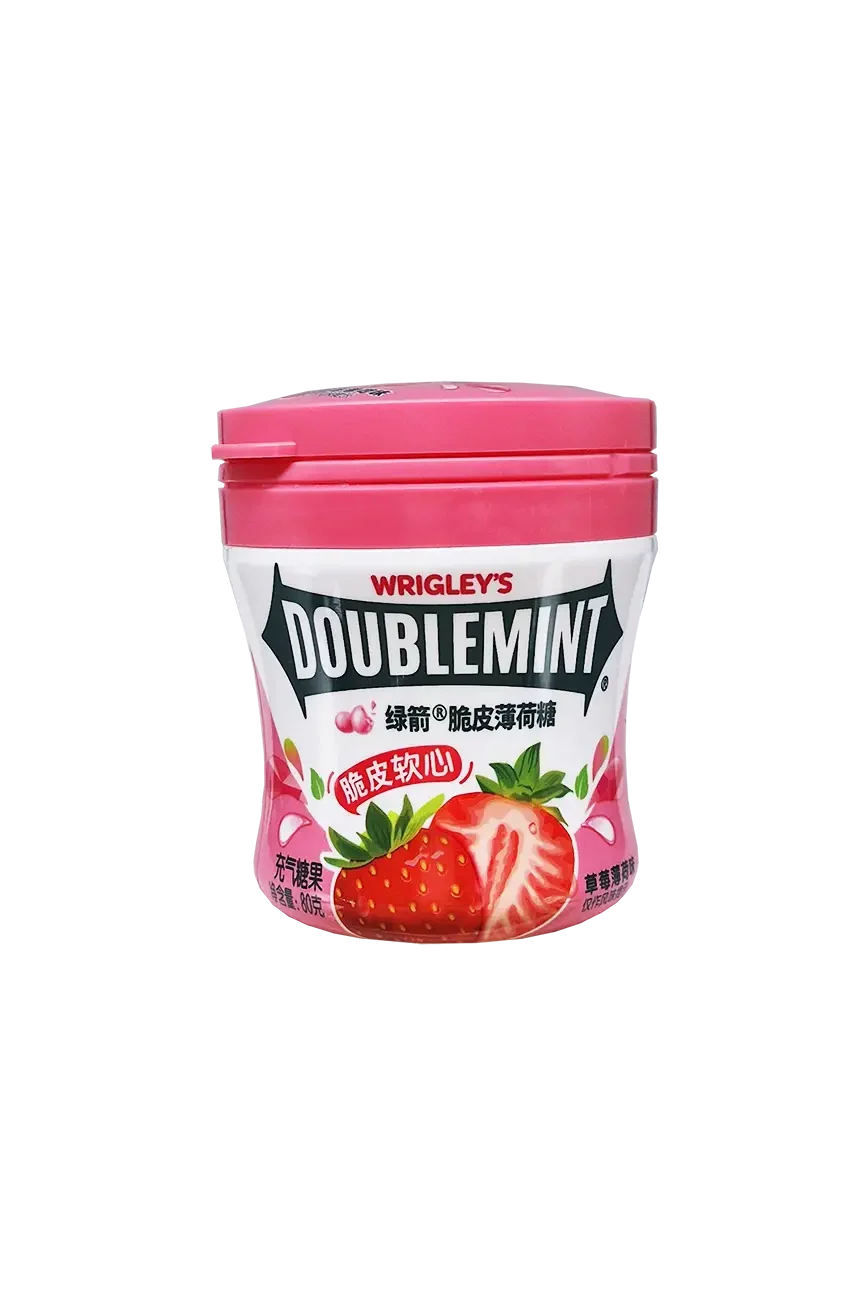 Пастилки DoubleMint Strawberry Mints