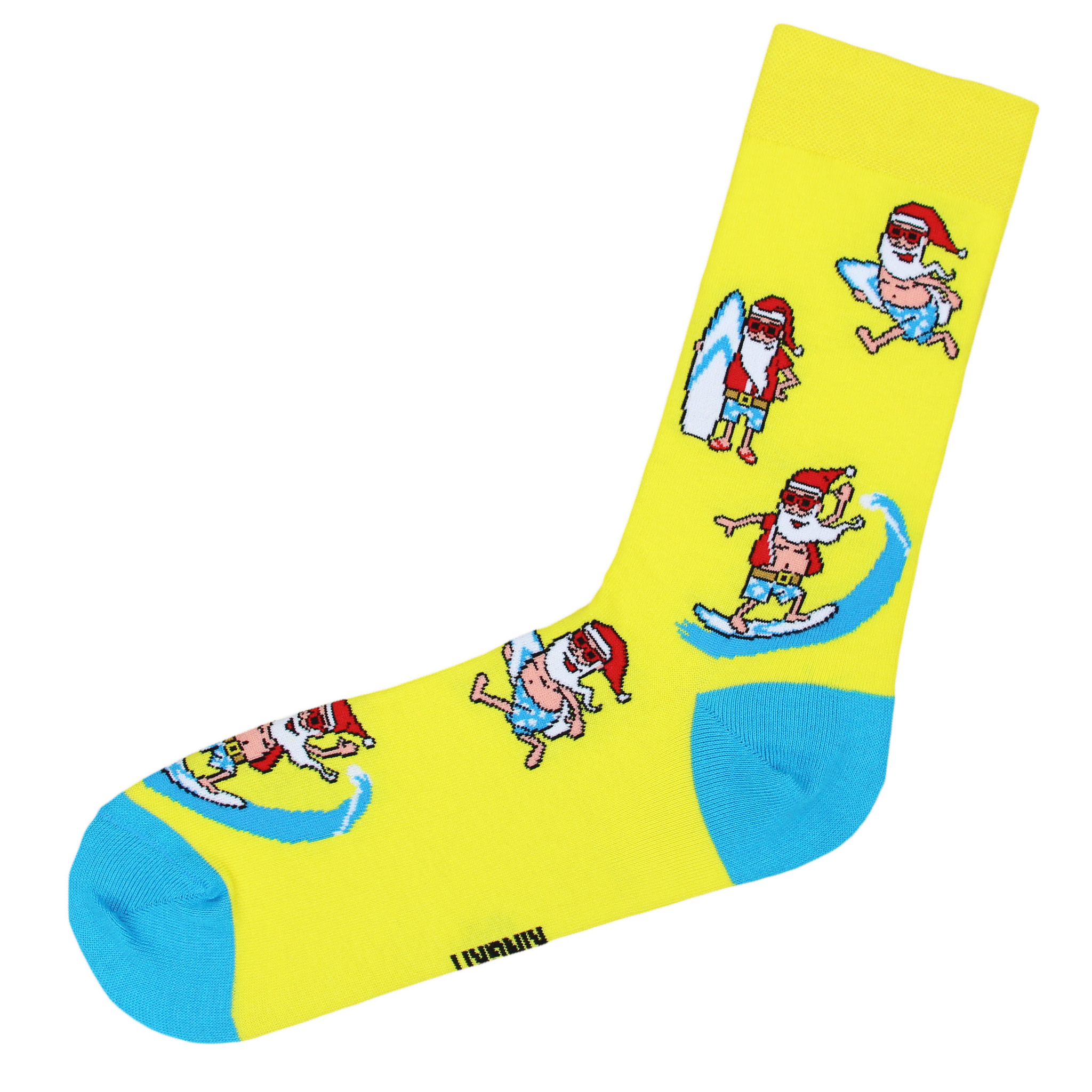 Носки Санта желтый (41-45)