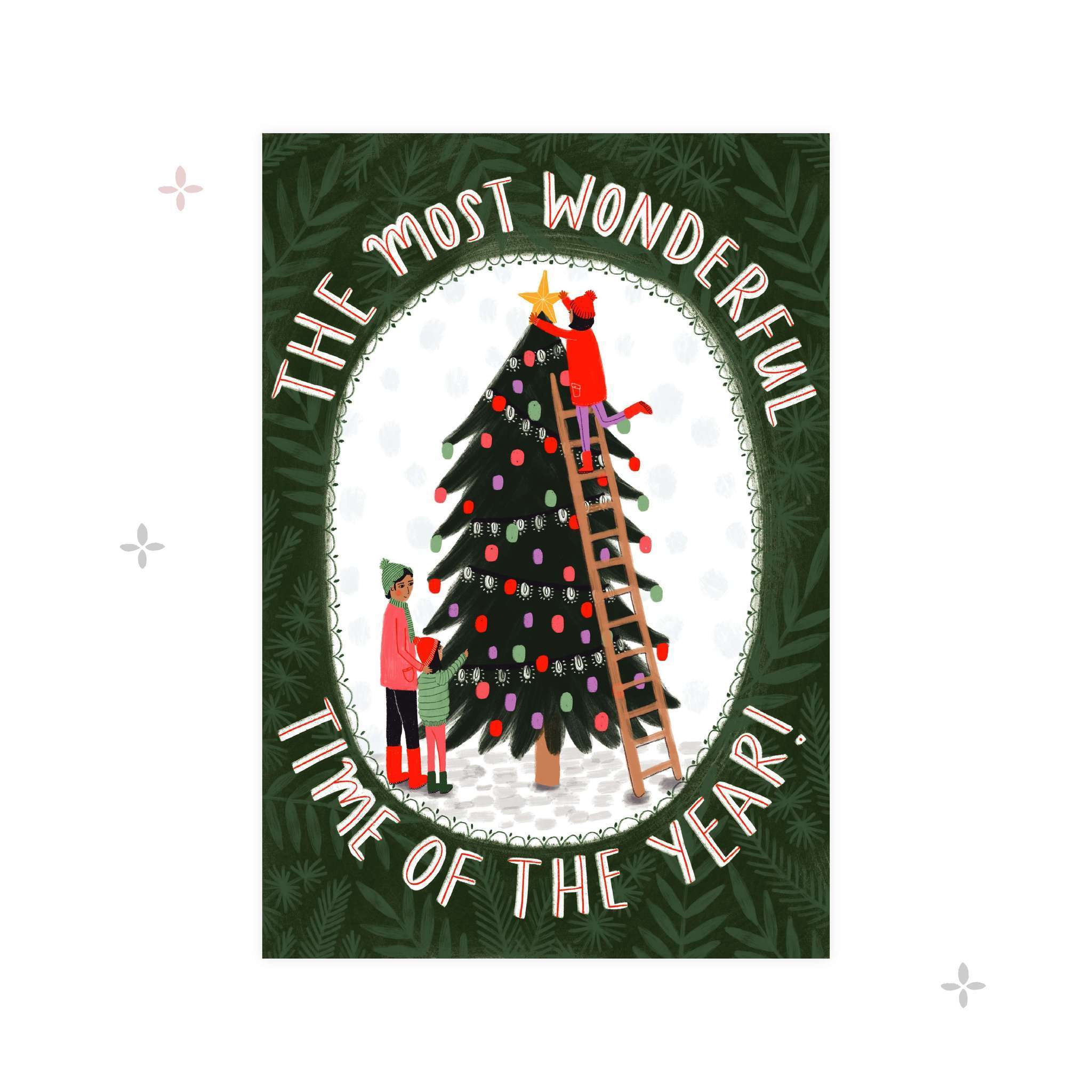 Открытка The most wonderful time of the year